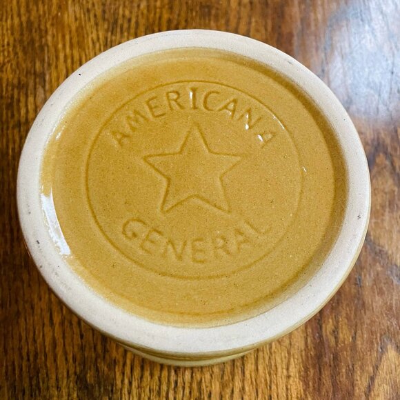 Vintage Yellowware Crock - Picture 4 of 4